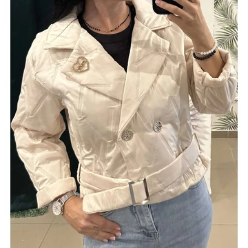 Átmeneti kabát (krém)